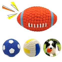 Pelota chirriante para perros y gatos – Juguete sonoro para jugar