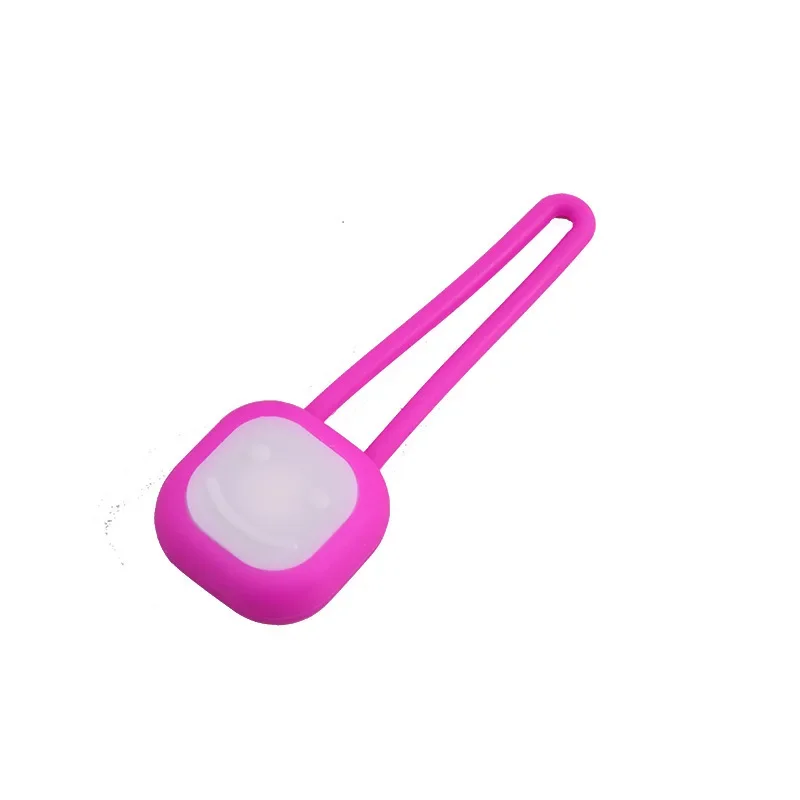 Colgante luminoso LED para mascotas, luz para caminar de silicona para perros, luz de viaje nocturna antipérdida, suministros para etiquetas de perros, 1 ud. - imagen 5