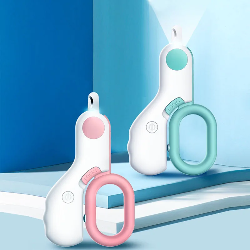 Cortauñas profesional para mascotas con luz LED, cortaúñas para mascotas, tijeras de aseo para perros pequeños, tijeras para gatos, accesorios para perros - imagen 2
