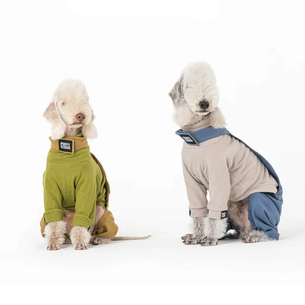 Conjuntos de ropa para perros Whippet Berlington Terrier, ropa de retales de lujo para galgo italiano en primavera e invierno