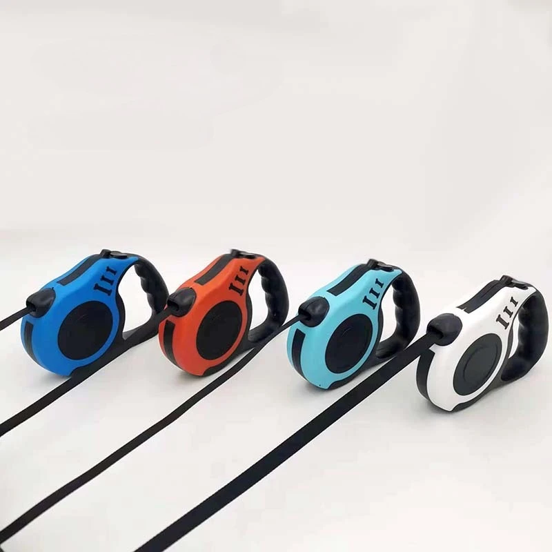 Correa retráctil para perros y gatos – Nylon resistente 5m - imagen 3