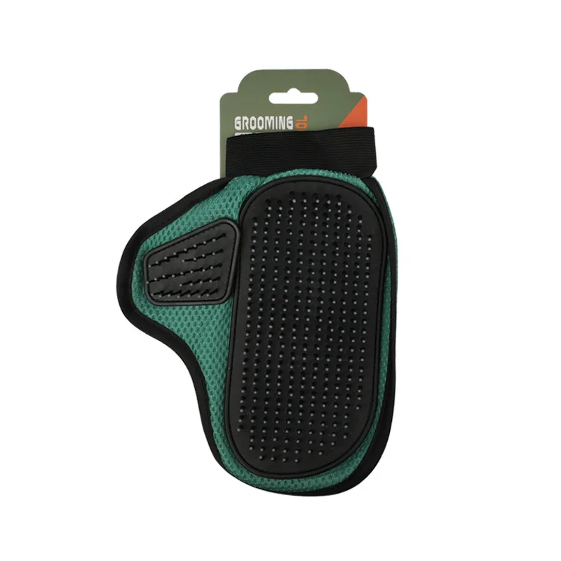 Green Grooming Glove