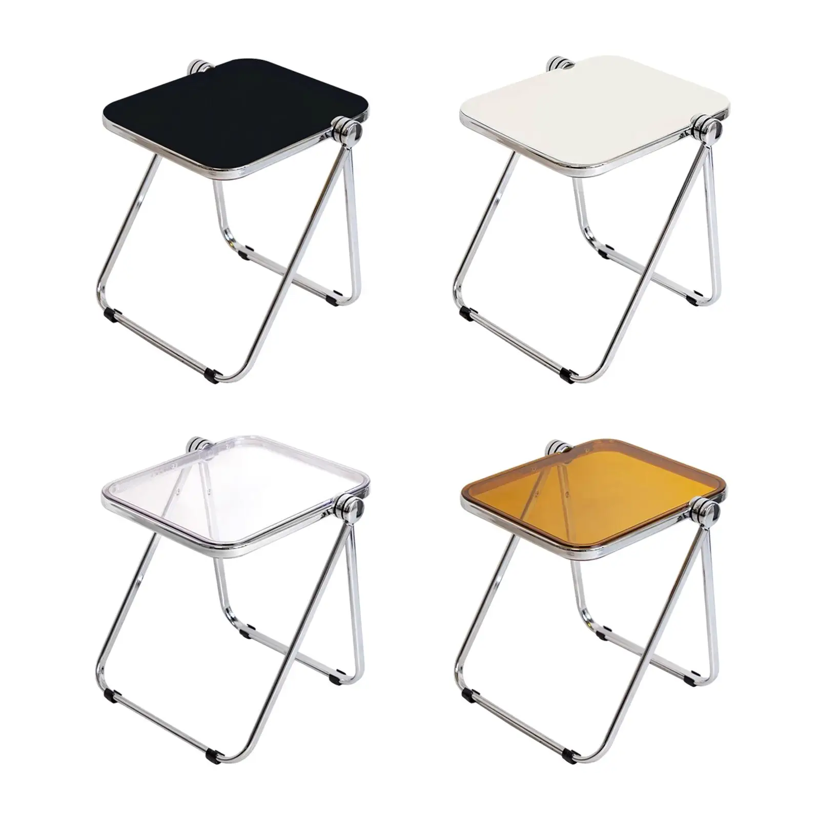 Folding Tray Table Sturdy Multipurpose Non Slip Save Space Acrylic Dinner Tray Table for Dorm Apartment Office Bedroom Home Folding Tray Table Sturdy Multipurpose Non Slip Save Space Acrylic Dinner Tray Table for Dorm Apartment Office Bedroom Home