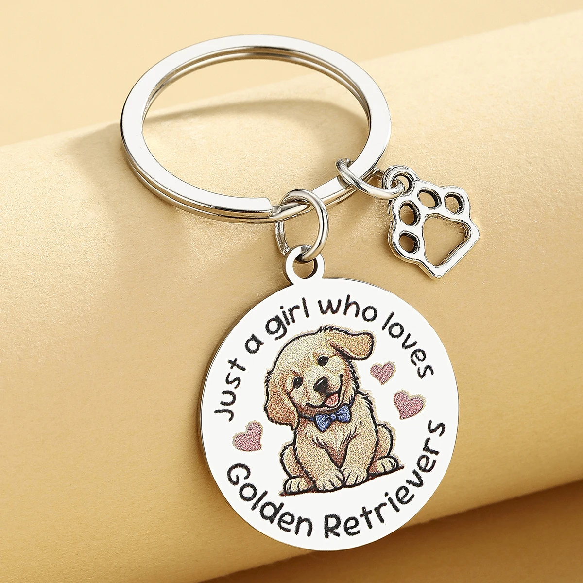 Llavero Golden Retriever – Accesorio para amantes de perros