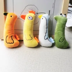 Juguetes de peluche con hierba gatera para gatos, juguetes para masticar dinosaurios con hierba gatera Natural para morder y moler los dientes, juguetes interactivos para gatitos