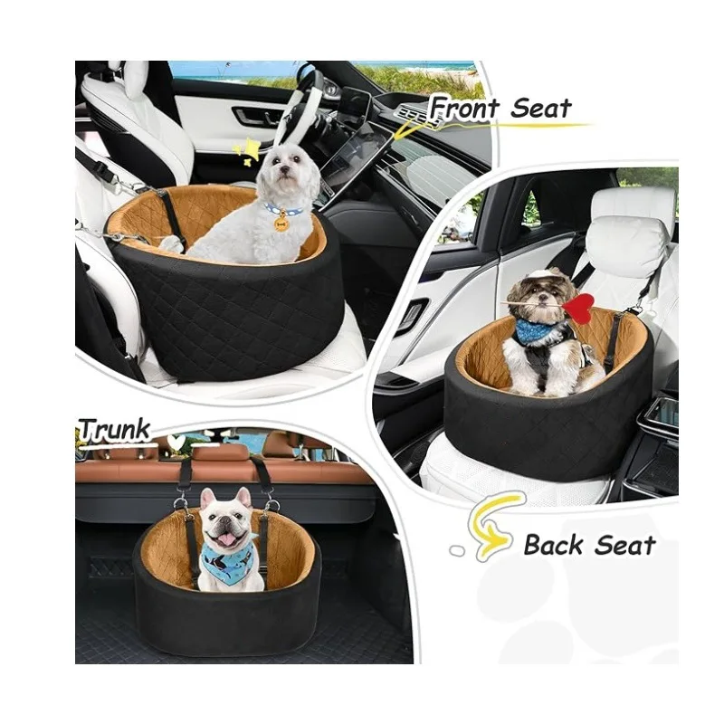 Asiento de seguridad transportín lavable para perros mini - imagen 2