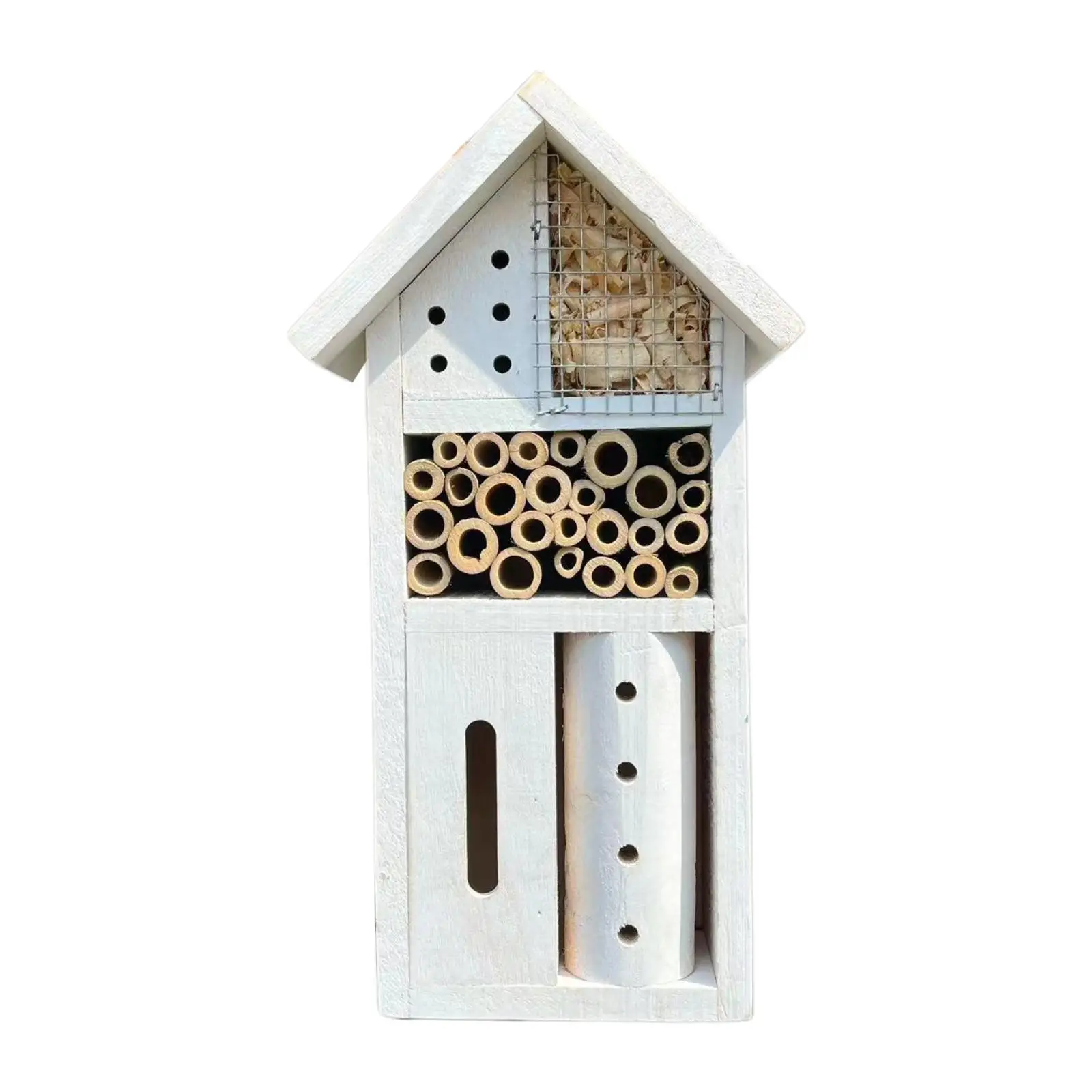 Bee Hotel Ladybugs Educational Tool Bees Yard Garden Nest Box Insect Habitat