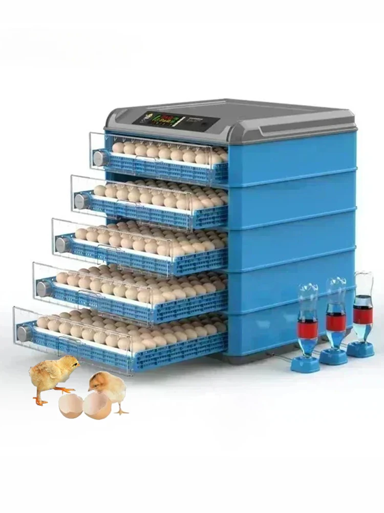 Máquina incubadora de pollitos con capacidad de 256-500 huevos, incubadora completamente automática, huevos de pato, incubación, Control automático de temperatura y humedad