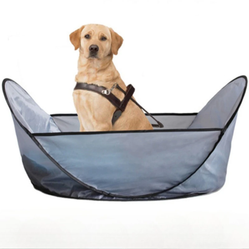 Herramienta de corte para mascotas, babero de afeitar para evitar que el cabello se cae fuera del suelo, babero de corte para perros, productos para mascotas