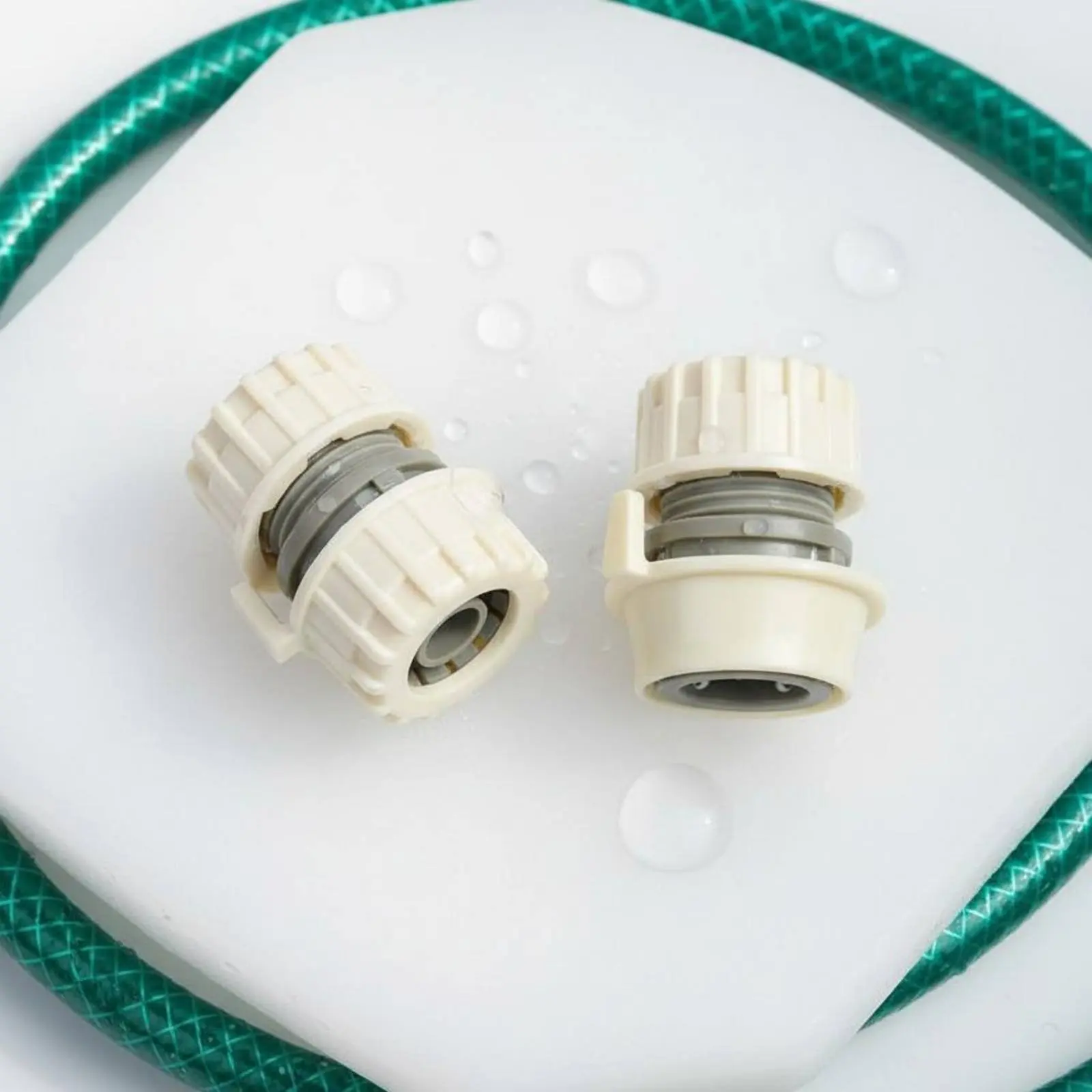 Conector rápido para manguera de jardín - Acoplamiento hermético - imagen 3