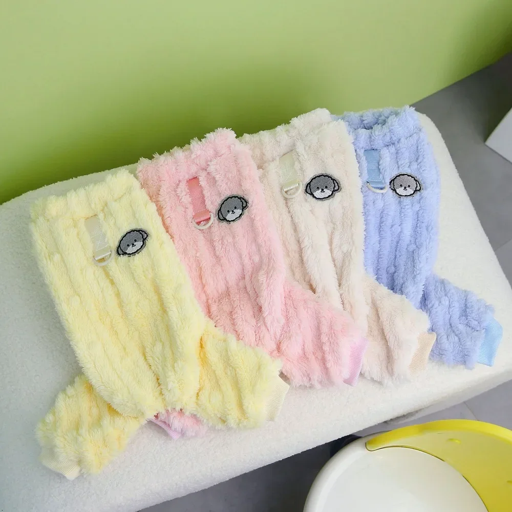 Chaleco de felpa para mascotas, abrigo de cuatro patas para perros, ropa de otoño e invierno, suéter para mascotas, ropa para cachorros - imagen 2