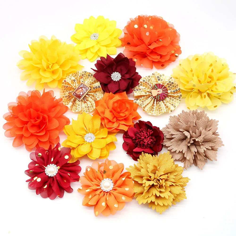 Accesorios de Acción de Gracias para perros, Collar de pajaritas deslizables para mascotas, pajarita naranja, productos de aseo para mascotas, 50 piezas - imagen 4