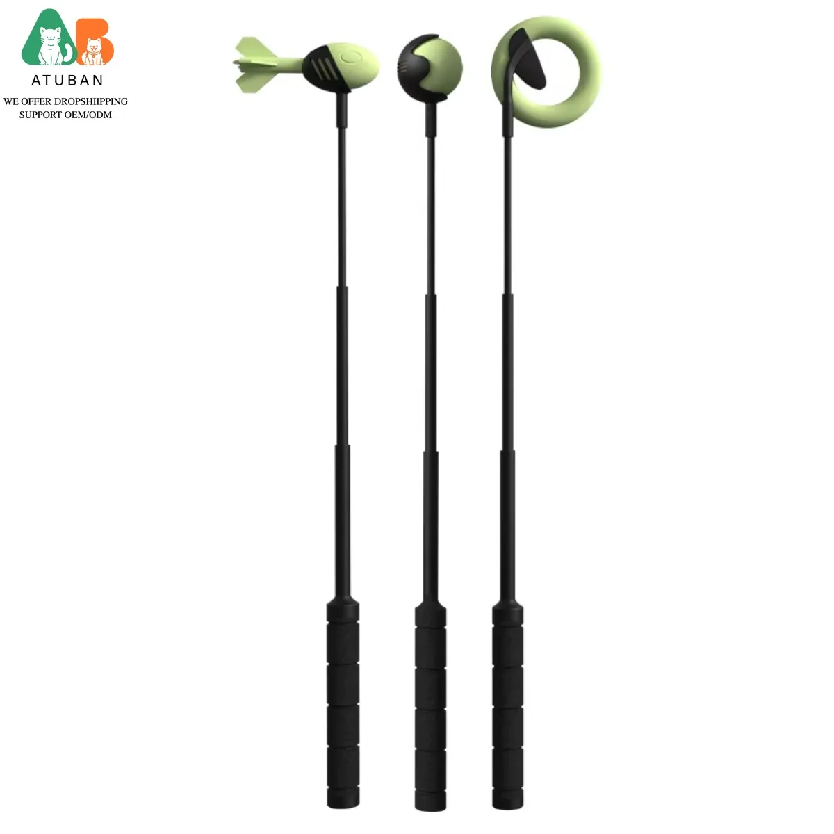 ATUBAN Juguete para buscar perros ecológico y portátil, fabricado en plástico reciclado, se adapta a pelotas de tenis estándar, perfecto equipo de ejercicio para perros