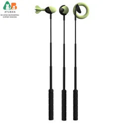 ATUBAN Juguete para buscar perros ecológico y portátil, fabricado en plástico reciclado, se adapta a pelotas de tenis estándar, perfecto equipo de ejercicio para perros