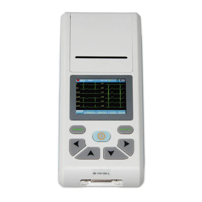 CONTEC-máquina electrocardiográfica ECG/EKG de 12 canales, software para PC, pantalla táctil ECG90A ECG 90A - imagen 4
