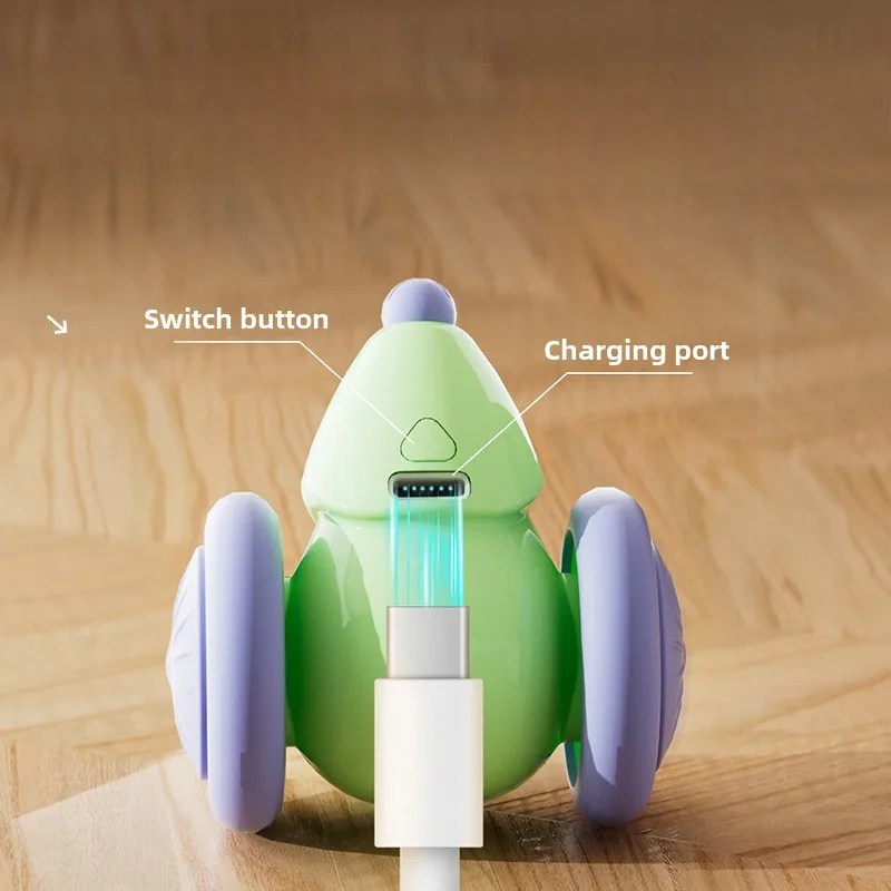 Juguete interactivo para gatos: ratón y coche eléctrico recargable - imagen 5