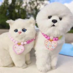 Collar de perlas para gatos y perros - Joyería para mascotas