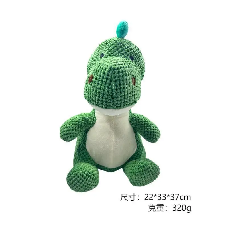 Peluche dinosaurio con mochila para perros: chirriante y resistente - imagen 5