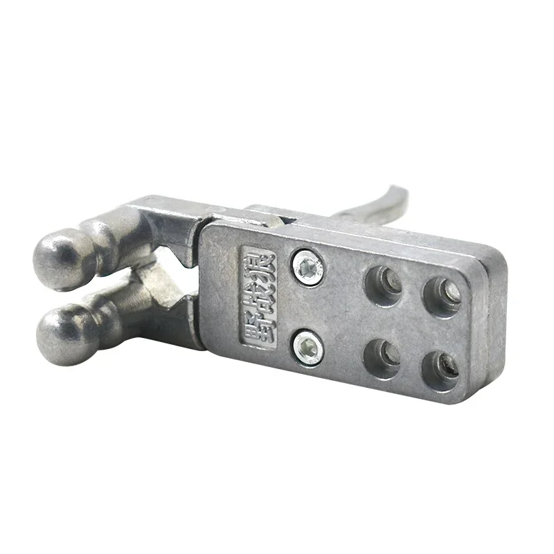 Dispositivo de liberación de banda de goma para tirachinas largo, Material de aleación, gatillo de tiro de tirachinas grande, piezas y accesorios de tirachinas DIY - imagen 3