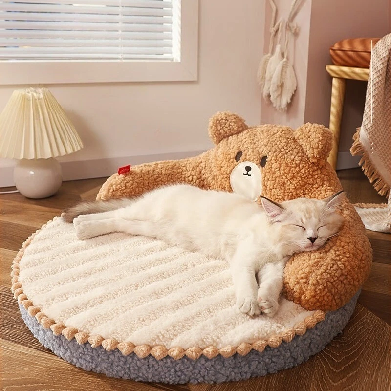 Cama de invierno para gatos, camas para gatos de interior, cachorros, gatitos, gatos, accesorios, muebles, perros pequeños, gatitos, mascotas, perros, productos Catnap - imagen 2
