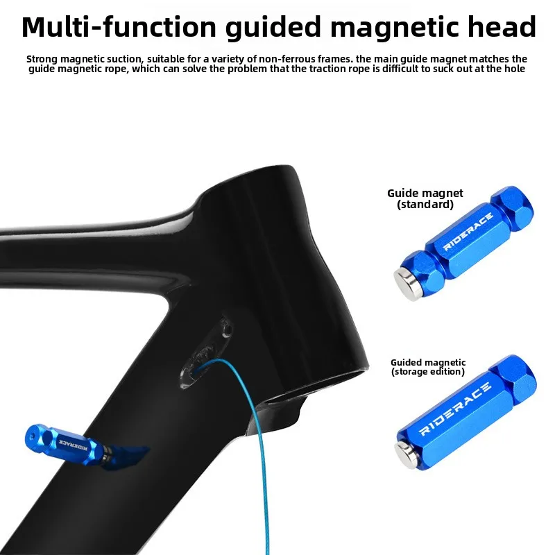 Enrutador interno de cables MTB para cuadro de aluminio con imán - imagen 5