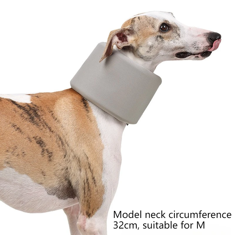 Collar isabelino para mascotas, Collar ajustable para el cuidado del perro y gato, collares para el cuello para cachorros y gatitos, protección para perros grandes después de la cirugía - imagen 2