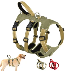 Arnés impermeable para perros medianos y grandes – Reflectante y acolchado