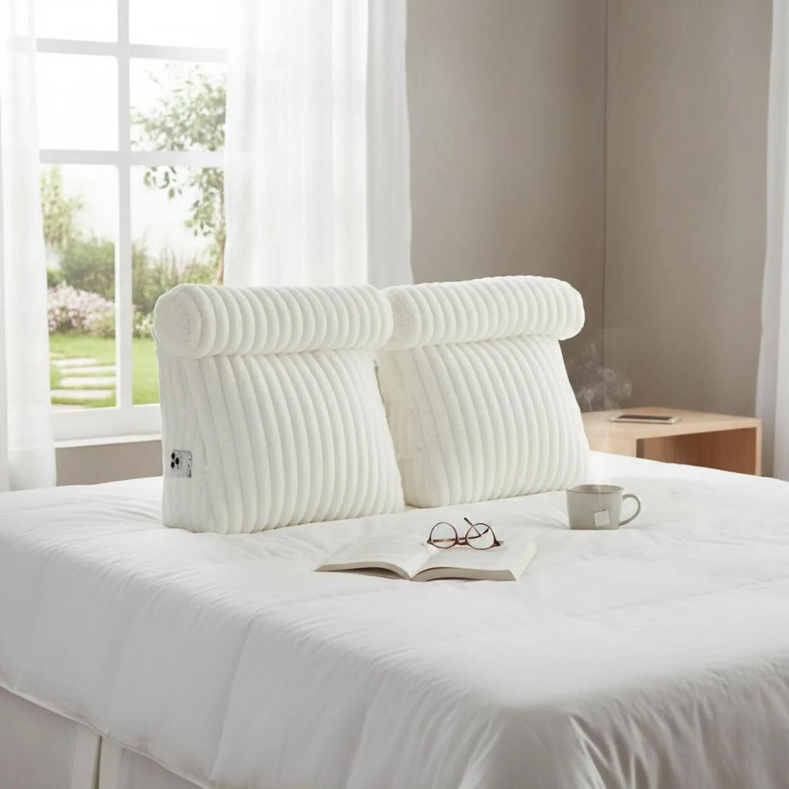 Almohada ergonómica para gatos y perros con reposacabezas y columna - imagen 2