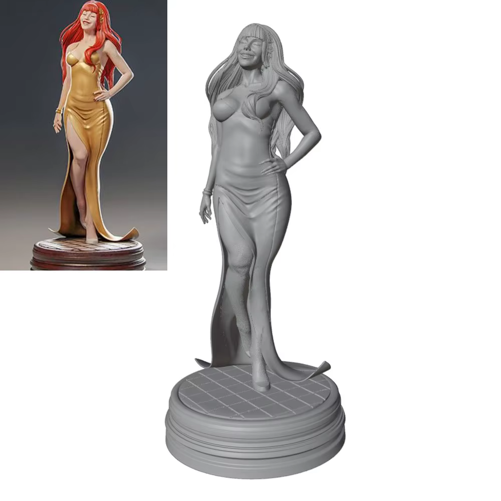Kit modelo de resina 1/24 para pintar – Figura coleccionable DIY sin montar