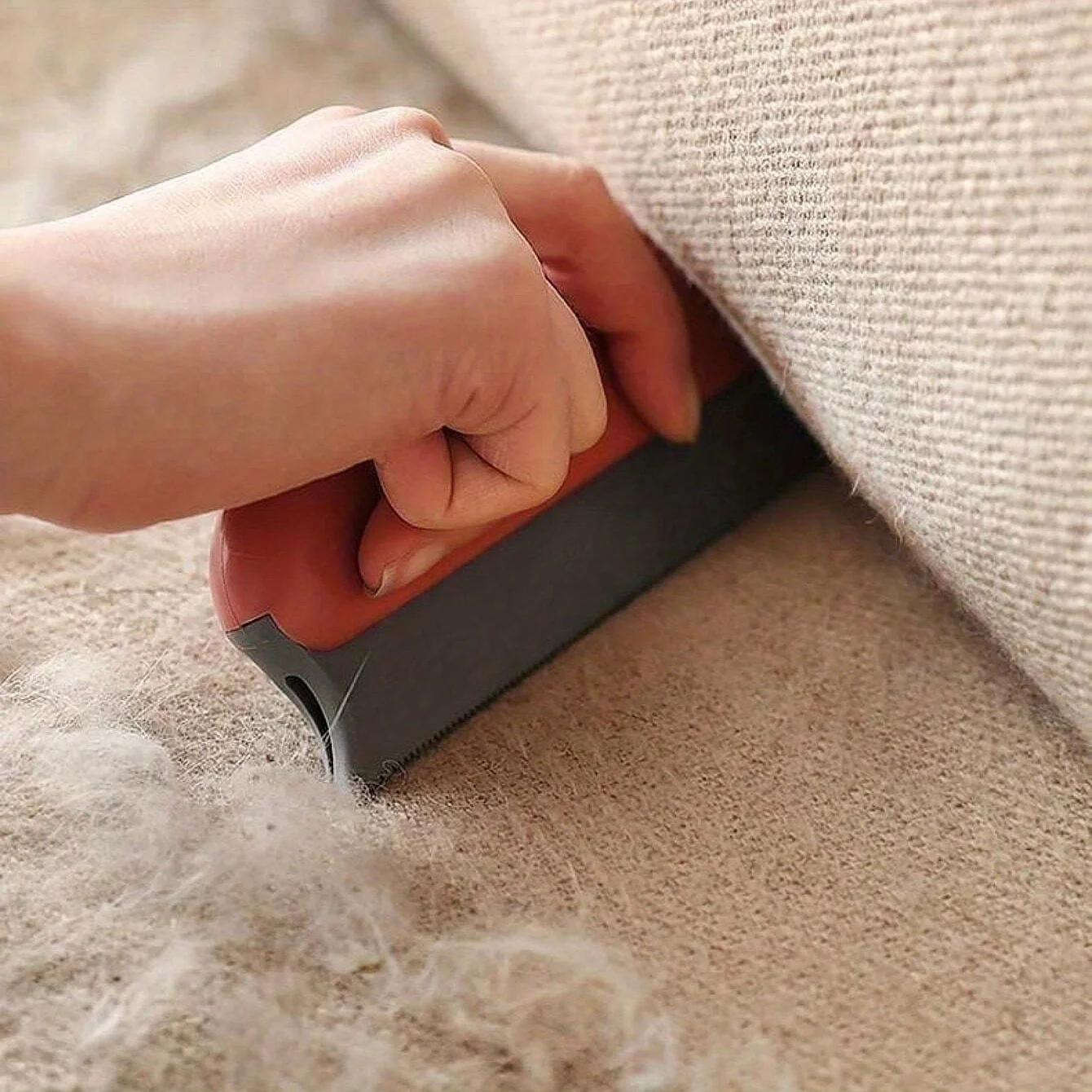 Cepillo eficaz para quitar el pelo de mascotas para gatos y perros: afee suavemente la lana y limpia la piel para una casa ordenada y ordenada - imagen 3