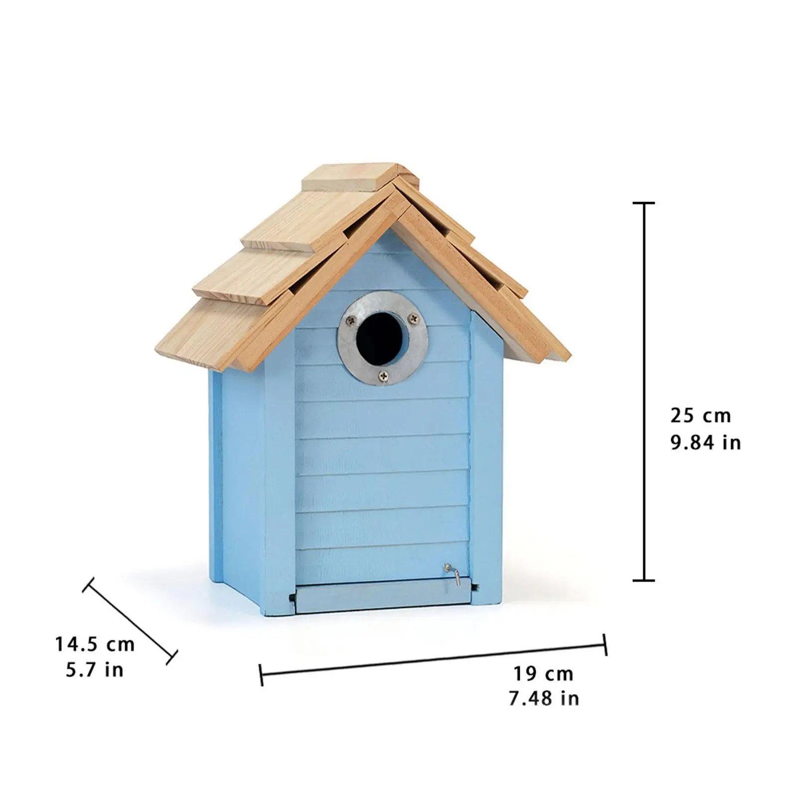 Bird House Decorative Wood Nest Bird Nest for Small Birds Bird Viewing