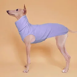 Suéter de polar para perro galgo, whippet y Italian Greyhound