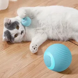 Bola automática interactiva para gatos – Juguete recargable