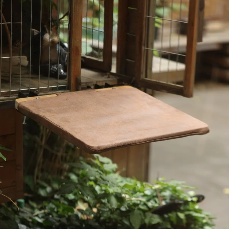 Transportín de madera para rascador de gatos, hamaca protectora para gatos, rascador de madera contrachapada de lujo de Sisal, torre de entrenamiento, productos para mascotas, accesorios - imagen 2