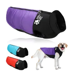 Abrigo invierno perros grandes y medianos – Cálido y resistente al viento