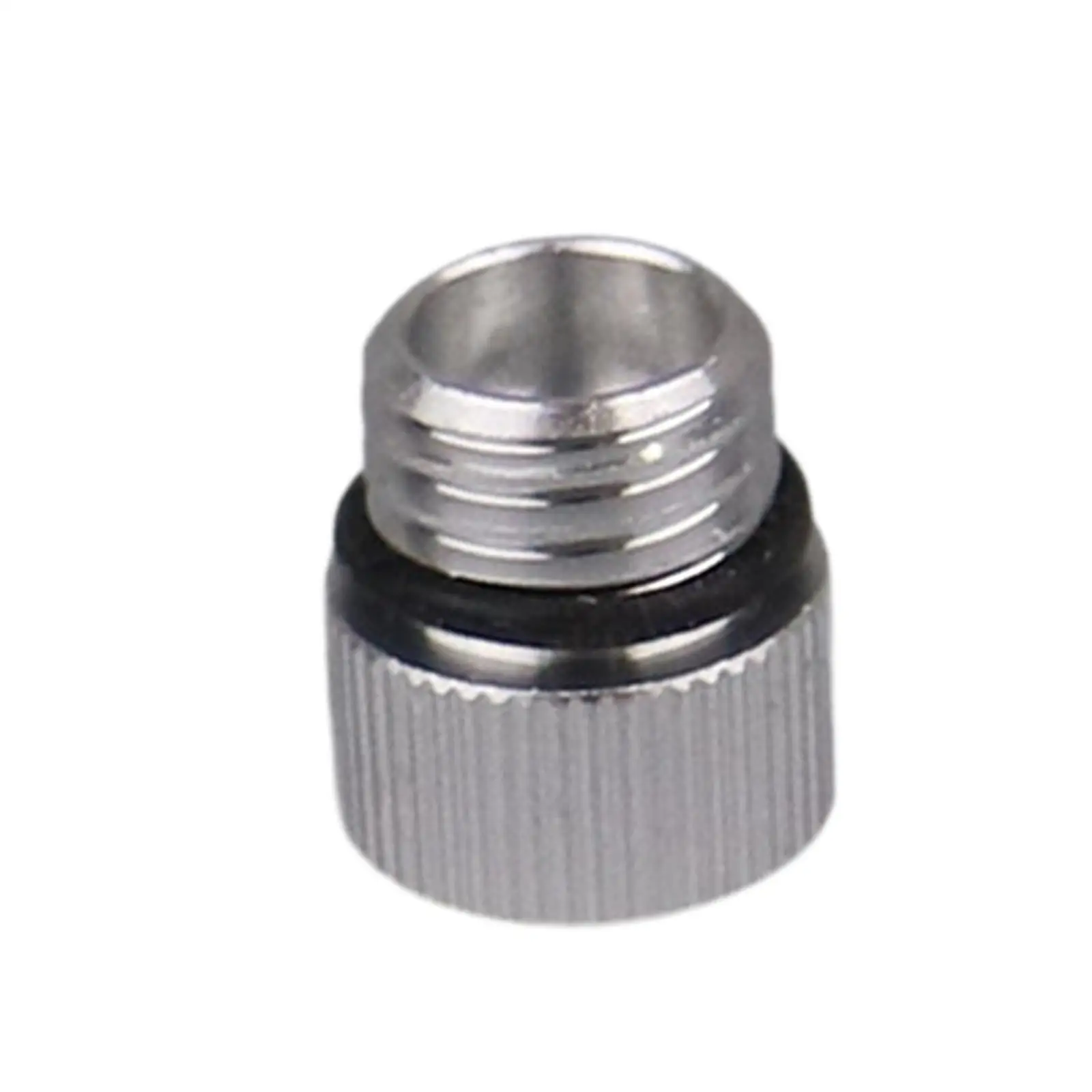 2Pcs Nozzle Base Cream Whipper Baking Accessory Sturdy Nozzle Holder Aluminum Whipped Cream Dispenser Base for Cheese Dessert