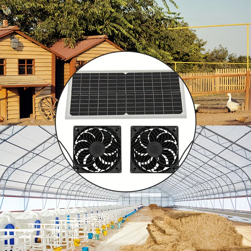 Climatizador solar para casetas de perros y gatos, 16W, cómodo - imagen 3