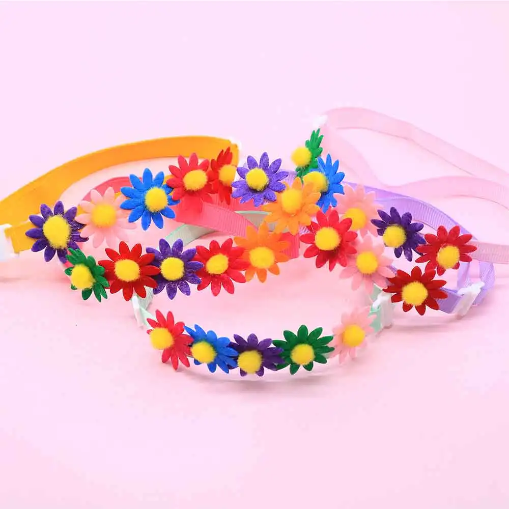 Collar con lazo floral para perro pequeño y cachorro - imagen 5