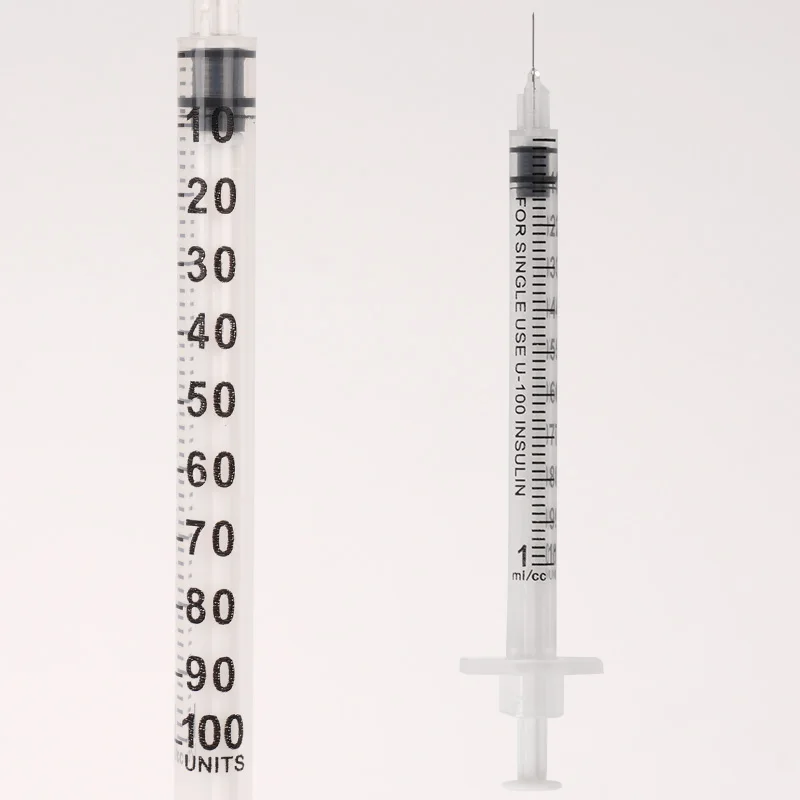 Jeringa médica estéril 1ml para perros y gatos - imagen 3