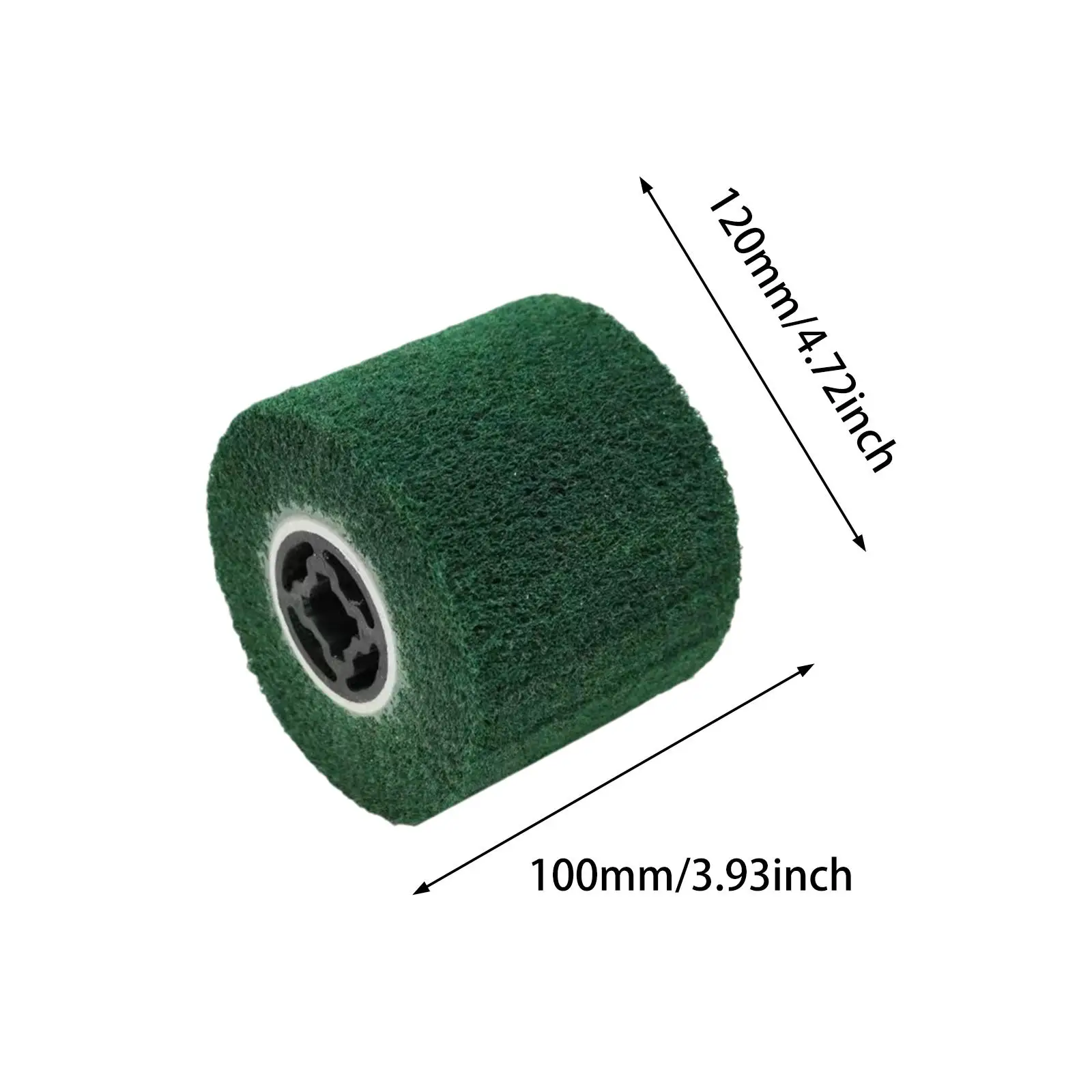 Polishing Burnishing Wheel Burnishing Polishing Wheel Drum for Burnishing Polishing Machine Surface Treatment Stainless Steel