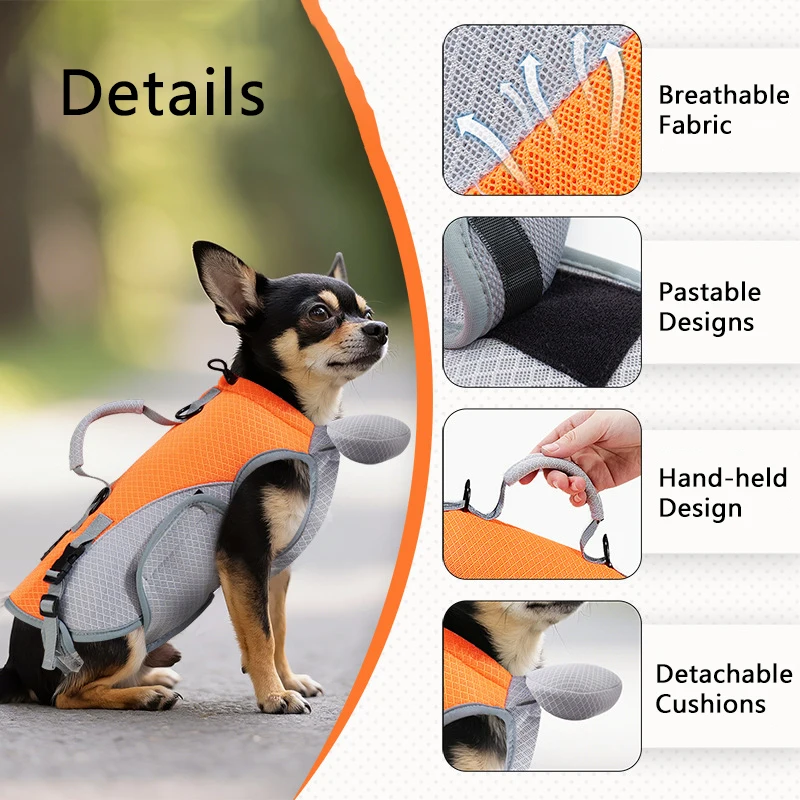 Bolsa transportadora Pawstrip vista lateral