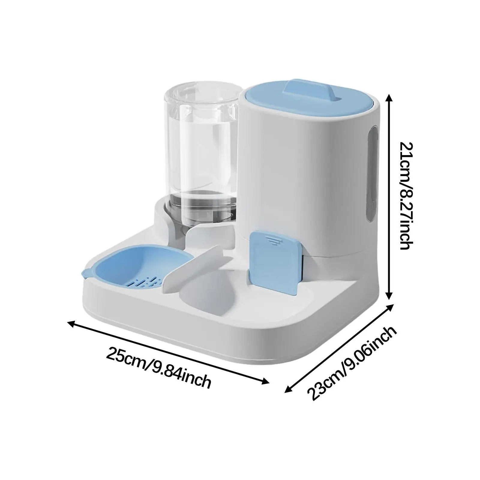 Automatic Pet Feeder Water Dispenser Portable Dog Bowl Feeding Station Pet Bowl