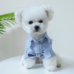 Camisa vaquera para perros y gatos – Con protección solar