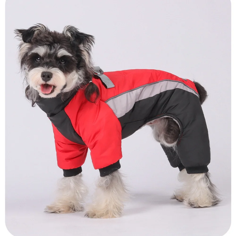 Ropa para perros pequeños, chaqueta reflectante para perros, ropa cálida de invierno impermeable a prueba de viento para perros pequeños, suministros para cachorros - imagen 5