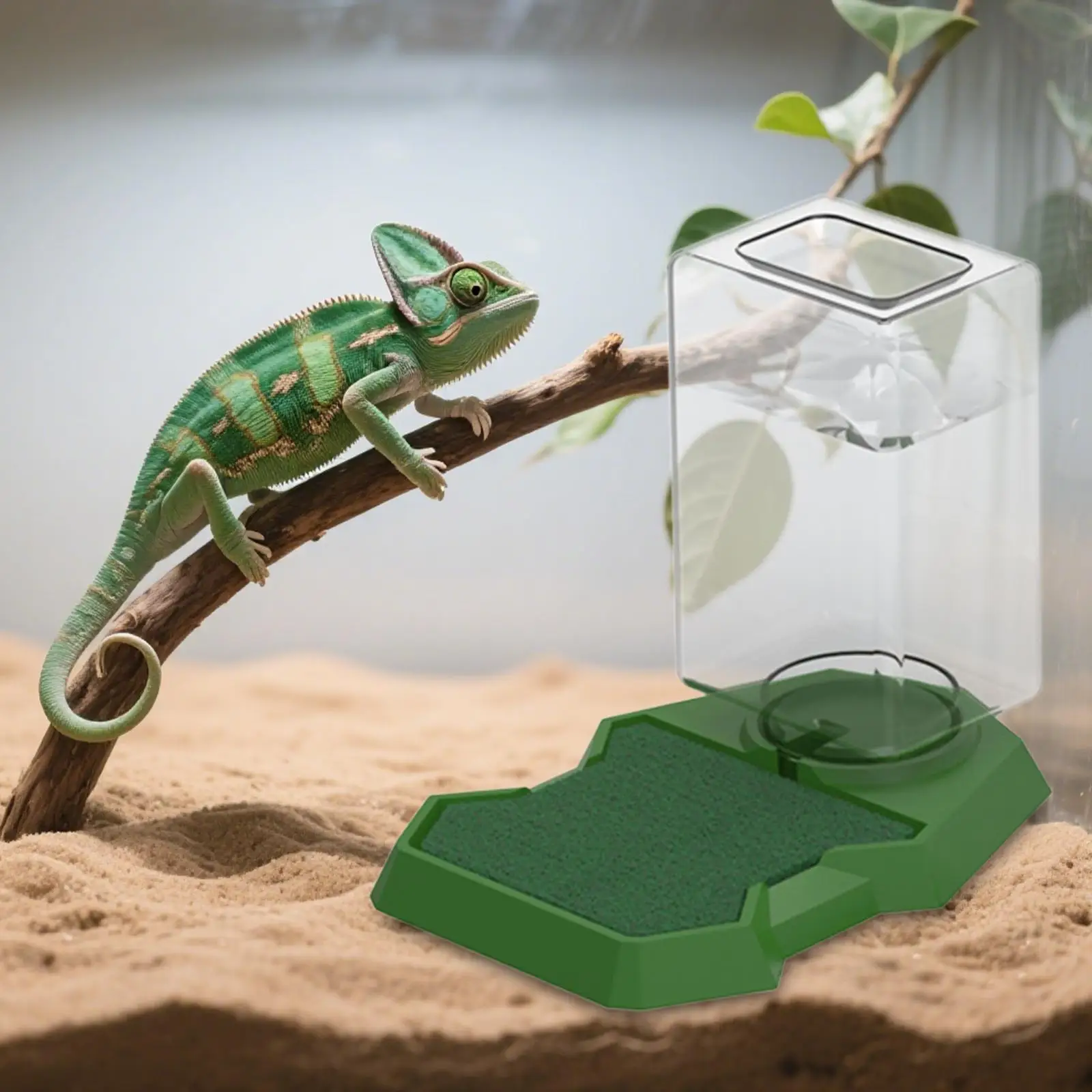 Reptile Water Dispenser Tortoise Dispenser Bottle,Feeder,Waterer,Turtle Food and Water Bowl for Geckos Bearded Dragon Reptile Water Dispenser Tortoise Dispenser Bottle,Feeder,Waterer,Turtle Food and Water Bowl for Geckos Bearded Dragon