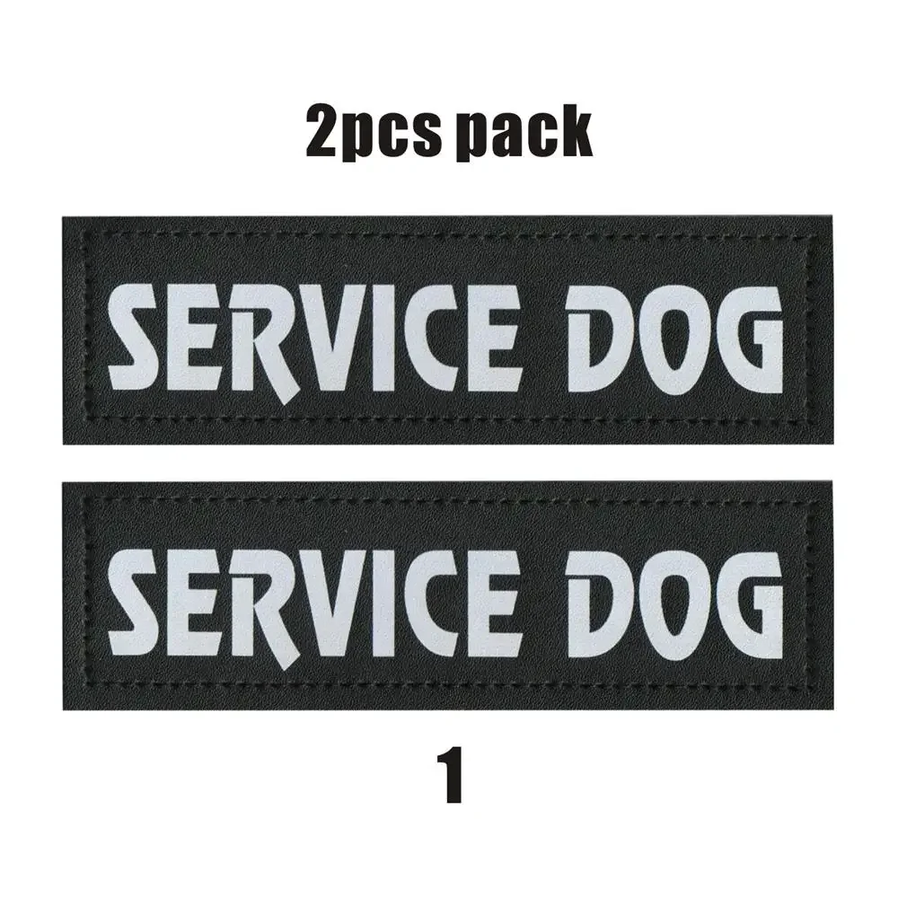 Paquete de 2 uds. De parches bordados para perros, chaleco para perros, accesorio, insignia, apliques de costura militar, adornos, parches tácticos - imagen 3