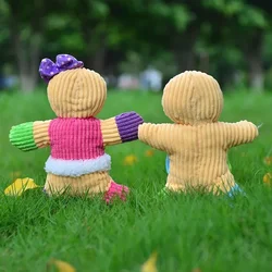 Juguete navideño de peluche para gatos y perros resistente a mordidas
