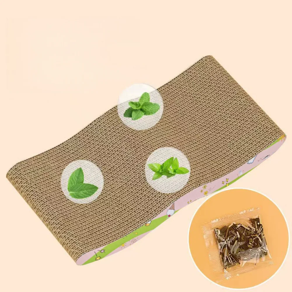 Cama rascador de cartón para gatos, grande y resistente - imagen 3