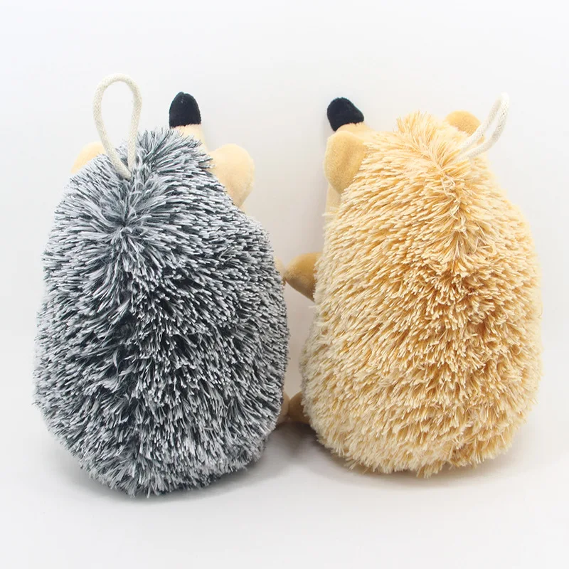 Erizo, juguetes de peluche suaves para perros pequeños/grandes, juguete interactivo con sonido chirriante, juguete resistente a mordeduras, suministros de accesorios para mascotas - imagen 5
