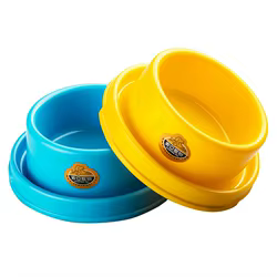 Comedero doble antideslizante para perros y gatos – Cuencos para comida y agua